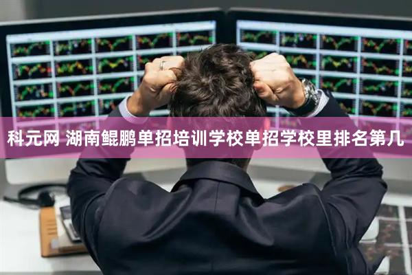 科元网 湖南鲲鹏单招培训学校单招学校里排名第几